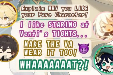 Genshin JP VAs Answer 100 SPICY Questions from Players! (ENG SUB)