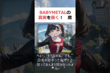 BABYMETALの真実を暴く！魔理沙,今回はBABYMETALについて… #shorts 111