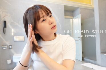 【念願】海外の可愛すぎるホテルでGRWM🥹🛁✈️