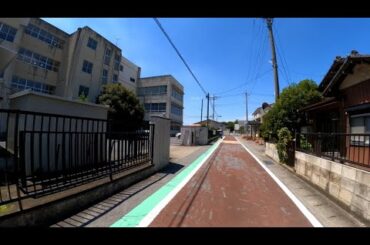 〖群馬県〗高崎市立新町中学校をバイクで廻るAround