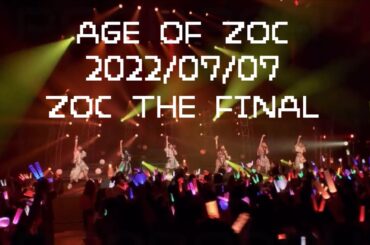 AGE OF ZOC / ZOC THE FINAL / 渋谷公会堂
