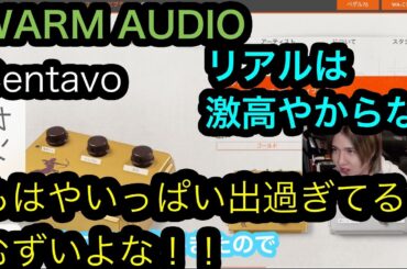 WARM AUDIO Centavo ケンタ系は多すぎてむずいよな！