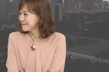 「ＴＨＥ　ＴＩＭＥ，」江藤愛アナ、生放送中に涙ポロポロ…杉山真也アナ「涙が止まりませんね」【江藤愛アナウンサー】【thetime_tbs】