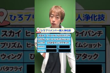 ひろプリメンバー個人浄化技クイズ【ひろがるスカイ!プリキュア】【ひろプリ】【スカイ】【プリズム】【ウィング】【バタフライ】【マジェスティ】#プリキュア #precure #shorts