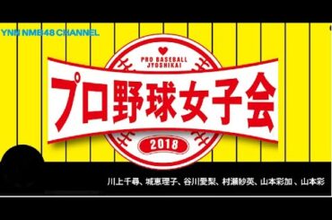 YNN NMB48チャンネル  プロ野球女子会2018