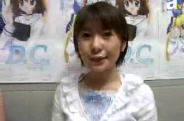 ダカーポ宣伝　animatetv 野川さくら 松来未祐