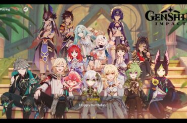 Chromatic Ode of Candies and Roses Part 3 [Genshin Impact 5.1 Nahida Birthday Event]