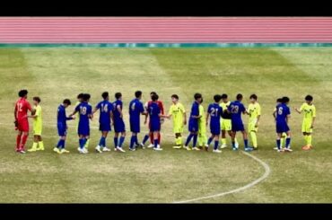 中央学院 vs 日体大柏　第103回（2024年度）全国高校サッカー選手権 千葉県大会 準々決勝