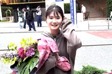 小野花梨さんのクランクアップの様子💐| ドラマ「 #透明なわたしたち 」#ABEMA で全話配信中 #小野花梨