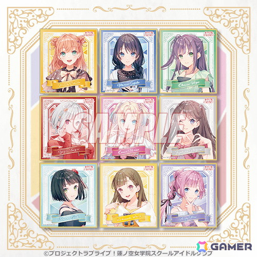 「ラブライブ！蓮ノ空女学院スクールアイドルクラブ」のオンラインくじが11月7日より販売！ただのゆきこ氏の描き下ろしイラストを使用したグッズが登場の画像