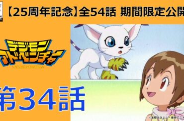 【期間限定公開】デジモンアドベンチャー　第34話「運命の絆！テイルモン」