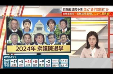 【2024年衆議院議員選挙】与野党が激戦展開“政党幹部を直撃”国民が下す審判は？【日曜スクープ】(2024年10月27日)
