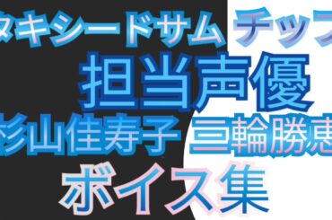 タキシードサム&チップ　杉山佳寿子&三輪勝恵　ボイス集