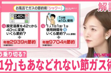 【11月も値上げだらけ……】電気・ガス代は882円増、政府の補助は？  「1分」もあなどれない節ガス術【#みんなのギモン】