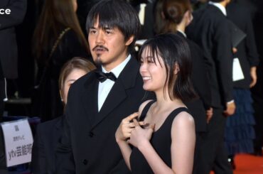 吉田美月喜ら笑顔でレカペ、アニメ『ルックバック』がヒット：第37回東京国際映画祭レッドカーペット