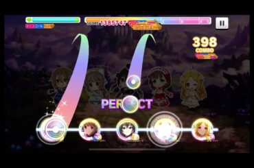 【デレステ】Fantasia for the Girls[MASTER＋]  All Perfect