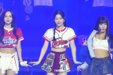 [4K] 241020 HOME 9ROUND - DIVE 트와이스 다현 직캠 TWICE DAHYUN FANCAM