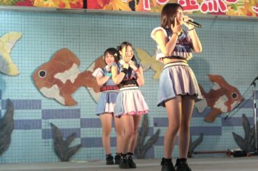 アイドルライブ 応援☆少女 ① カラフル🖤ガール 中川金魚まつり 2024.7.27