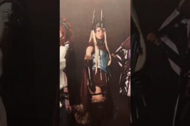 ロビーには大きなパネルが！！！✨✨ かっこいー！！！  ぜひここでお写真撮ってくださいね💓  いよいよ本番だよ〜😆  #舞台ffbe幻影戦争 #もうすぐ本番 #ファイナルファンタジー#清井咲希