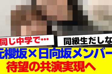 【櫻坂46】元櫻坂×元日向坂、待望の共演へ…【#そこ曲がったら櫻坂 #Iwanttomorrowtocome  #三期生 #ミーグリ #オタの反応集 】