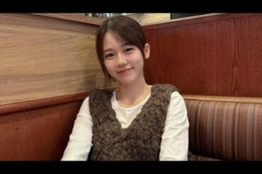 川口葵のニットベストコーデがかわいい！「マジで女神様」「モコモコの服可愛いすぎ」の声