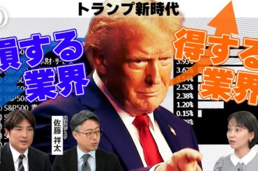 トランプ3大公約で経済にマイナスなのは？株価は来年失速か 日本が「対中関税」を警戒すべき理由【WORLD DECODER】| TBS CROSS DIG with Bloomberg