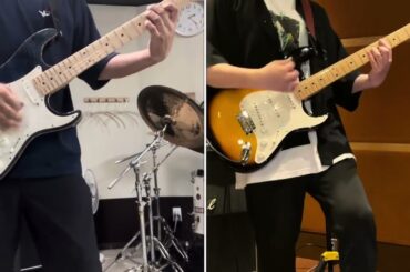 約束のアステリズム - 水瀬いのり 【LIVE Ver. Guitar & Bass Cover】 withオタクコーラス