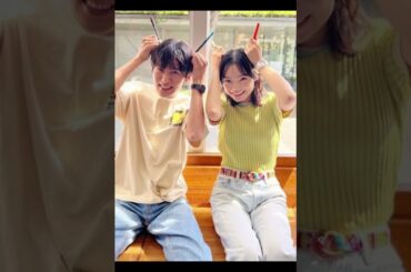 「こんな目黒初めて見た」「＃目黒蓮」と「＃古川琴音」『＃海のはじまり』“弾ける笑顔”親密距離感オフショに驚きの声