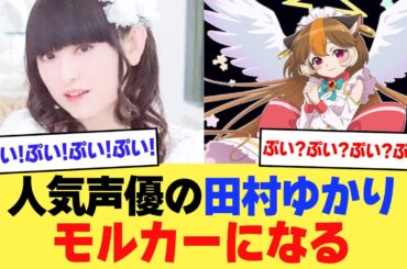 【朗報】人気声優の田村ゆかりさんモルカーになる【2ch】【5ch】【声優】