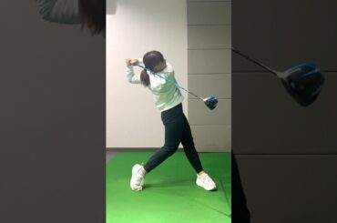 【シンプルなスイングで飛ばすコツ】ドライバー飛距離アップ！【元女子ドラコン世界チャンピオン】大和田紗羅！【ゴルフレッスン】#short #shorts