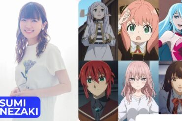 Atsumi Tanezaki [種崎 敦美] Top Same Voice Characters Roles