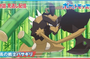 【公式】アニメ「ポケットモンスター」第73話「孤高の戦士バサギリ」（見逃し配信）