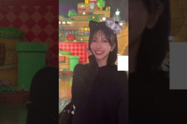 小西夏菜実 こにちゃんと恋人気分♪4人でUSJ♪ ハロウィン Instagram