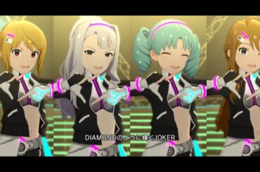 【ミリシタ】翼・貴音・まつり・恵美「DIAMOND JOKER」(ユニット衣装/SHS)【ユニットMV】[1440p]