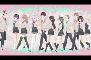 第12话ED完整版「ハナモヨイ」（CV：上坂堇）【不时轻声地以俄语遮羞的邻座艾莉同学】