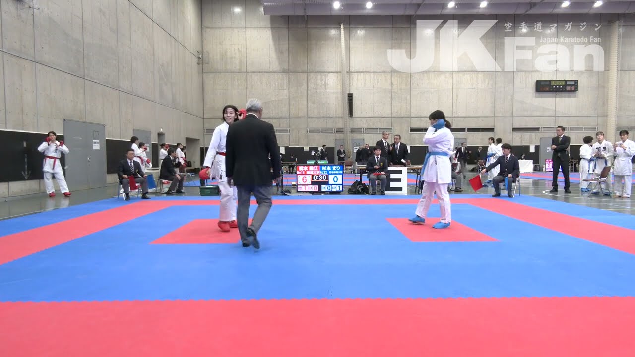 関東学生空手道体重別 準決勝(女子-68kg) 関東学生空手道体重別 準決勝(女子-68kg)