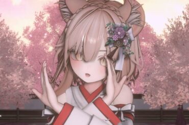 [VRChat MMD]  HoneyWorks  -  ワタシノテンシ feat.成海聖奈（CV：雨宮天）