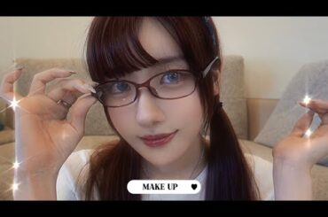 髪を染めた♥️【メイク動画】