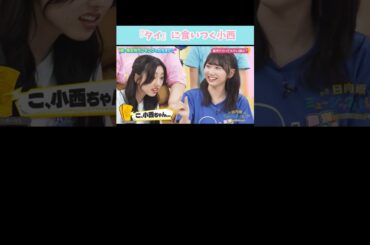 『🇹🇭』に食いつく小西 #日向坂46 #日向坂ミュージックパレード #小西夏菜実