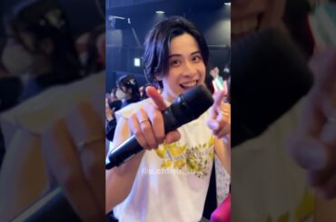 推しのファンサが強すぎる🐹🌟 #axxx1s #ちむ様 #宮月優斗 #客降り #ファンサ