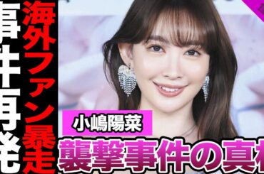 元AKB48・小嶋陽菜がファンに襲われた事件の真相に絶句…握手会襲撃事件再燃で指摘された警備体制、海外で起きた異変、ファンの暴走に驚きを隠せない！事件再発に一同騒然！【AKB48】【アイドル】