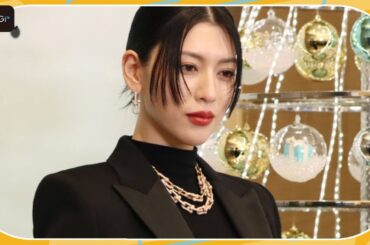三吉彩花、シックな装いで美スタイル　「ティファニー」ジュエリーで華やかに