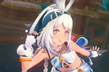 【原神MMD】DEEP BLUE TOWNへおいでよ! 【ムアラニ / Mualani】