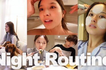 [夜の過ごし方] ズボラ夫婦のリアルすぎるダラダラナイトルーティン🛏️🌙