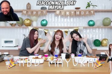 Reaccion a NiziU_BDay MAYUKA's MUKBANG & Random Q&A (Feliz Cumpleaños Mayuka)
