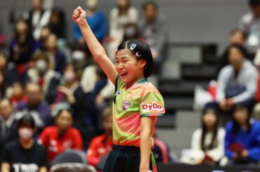 松島美空 スーパープレー＆マッチインタビュー 日本生命レッドエルフ vs 京都カグヤライズ ノジマTリーグ2024-2025 11月10日 コジマHD中区スポーツセンター【卓球 Tリーグ公式】
