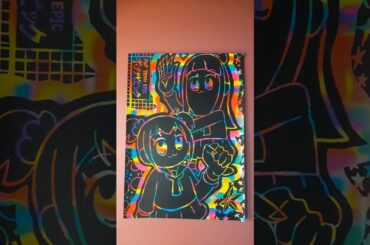 🎨 Draw day life #50 (draw POP TEAM EPIC "RS Ver") #kendrick_art  #shorts #drawing #art #ポプテピピック