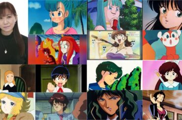 鶴ひろみが演じたアニメキャラまとめ