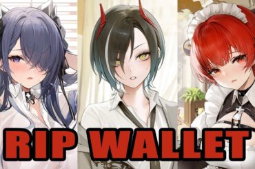 Rip Wallet! Wonderful Skins! | AZUR LANE | Weser - Ulrich von Hutten - August von Parseva