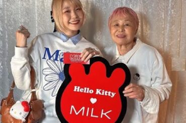 続編写真ハラミちゃん🍖🎹アパレルのお店で偶然に♪ / お米🍚編集